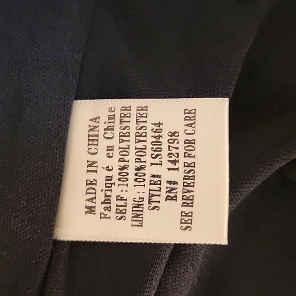 luxe APOTHETIQUE Black Tweed Metallic Faux Wrap Fringe Preppy Mini Skirt - Picture 6 of 7